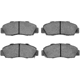 Purchase Top-Quality DYNAMIC FRICTION COMPANY - 4000-0503-00 - Front Hybrid Pads pa1