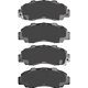 Purchase Top-Quality DYNAMIC FRICTION COMPANY - 4000-0503-00 - Front Hybrid Pads pa3