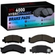 Purchase Top-Quality DYNAMIC FRICTION COMPANY - 4000-0543-00 - Front Hybrid Pads pa4