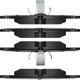 Purchase Top-Quality DYNAMIC FRICTION COMPANY - 4000-0558-00 - Front Hybrid Pads pa5