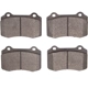 Purchase Top-Quality DYNAMIC FRICTION COMPANY - 4000-0592-00 - Front Hybrid Pads pa1
