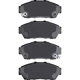 Purchase Top-Quality DYNAMIC FRICTION COMPANY - 4000-0617-00 - Front Hybrid Pads pa3