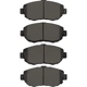 Purchase Top-Quality DYNAMIC FRICTION COMPANY - 4000-0619-00 - Front Hybrid Pads pa4