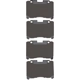 Purchase Top-Quality DYNAMIC FRICTION COMPANY - 4000-0629-00 - Front Hybrid Pads pa5