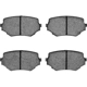 Purchase Top-Quality Front Hybrid Pads by DYNAMIC FRICTION COMPANY - 4000-0680-00 pa1