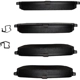 Purchase Top-Quality DYNAMIC FRICTION COMPANY - 4000-0680-00 - Front Hybrid Pads pa2