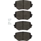 Purchase Top-Quality DYNAMIC FRICTION COMPANY - 4000-0680-00 - Front Hybrid Pads pa4