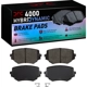 Purchase Top-Quality DYNAMIC FRICTION COMPANY - 4000-0680-00 - Front Hybrid Pads pa5