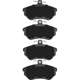 Purchase Top-Quality DYNAMIC FRICTION COMPANY - 4000-0696-00 - Front Hybrid Pads pa2