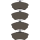 Purchase Top-Quality DYNAMIC FRICTION COMPANY - 4000-0696-00 - Front Hybrid Pads pa4