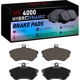 Purchase Top-Quality DYNAMIC FRICTION COMPANY - 4000-0696-00 - Front Hybrid Pads pa5