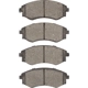 Purchase Top-Quality DYNAMIC FRICTION COMPANY - 4000-0700-00 - Front Hybrid Pads pa2