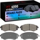 Purchase Top-Quality DYNAMIC FRICTION COMPANY - 4000-0700-00 - Front Hybrid Pads pa5