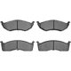 Purchase Top-Quality DYNAMIC FRICTION COMPANY - 4000-0730-00 - Front Hybrid Pads pa1