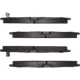 Purchase Top-Quality DYNAMIC FRICTION COMPANY - 4000-0731-00 - Front Hybrid Pads pa4