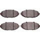 Purchase Top-Quality DYNAMIC FRICTION COMPANY - 4000-0748-00 - Front Hybrid Pads pa1
