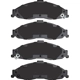 Purchase Top-Quality DYNAMIC FRICTION COMPANY - 4000-0749-00 - Front Hybrid Pads pa3