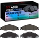 Purchase Top-Quality DYNAMIC FRICTION COMPANY - 4000-0749-00 - Front Hybrid Pads pa4