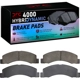 Purchase Top-Quality DYNAMIC FRICTION COMPANY - 4000-0756-00 - Front Hybrid Pads pa4