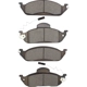 Purchase Top-Quality DYNAMIC FRICTION COMPANY - 4000-0760-00 - Front Hybrid Pads pa4
