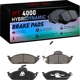 Purchase Top-Quality DYNAMIC FRICTION COMPANY - 4000-0760-00 - Front Hybrid Pads pa5