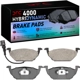 Purchase Top-Quality DYNAMIC FRICTION COMPANY - 4000-0768-10 - Front Hybrid Pads pa5