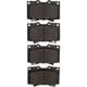 Purchase Top-Quality DYNAMIC FRICTION COMPANY - 4000-0772-00 - Front Hybrid Pads pa2