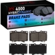 Purchase Top-Quality DYNAMIC FRICTION COMPANY - 4000-0772-00 - Front Hybrid Pads pa3