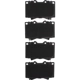 Purchase Top-Quality DYNAMIC FRICTION COMPANY - 4000-0772-00 - Front Hybrid Pads pa4