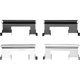 Purchase Top-Quality Front Hybrid Pads by DYNAMIC FRICTION COMPANY - 4000-0785-01 pa3