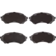 Purchase Top-Quality DYNAMIC FRICTION COMPANY - 4000-0798-00 - Front Hybrid Pads pa1