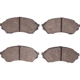 Purchase Top-Quality DYNAMIC FRICTION COMPANY - 4000-0798-00 - Front Hybrid Pads pa2