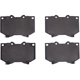 Purchase Top-Quality DYNAMIC FRICTION COMPANY - 4000-0812-00 - Front Hybrid Pads pa1