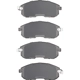 Purchase Top-Quality DYNAMIC FRICTION COMPANY - 4000-0815-00 - Front Hybrid Pads pa2