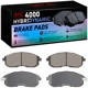 Purchase Top-Quality DYNAMIC FRICTION COMPANY - 4000-0815-00 - Front Hybrid Pads pa5