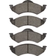Purchase Top-Quality DYNAMIC FRICTION COMPANY - 4000-0820-00 - Front Hybrid Pads pa5