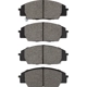 Purchase Top-Quality DYNAMIC FRICTION COMPANY - 4000-0829-00 - Front Hybrid Pads pa2