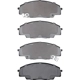 Purchase Top-Quality DYNAMIC FRICTION COMPANY - 4000-0829-00 - Front Hybrid Pads pa4