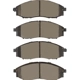 Purchase Top-Quality DYNAMIC FRICTION COMPANY - 4000-0830-00 - Front Hybrid Pads pa4