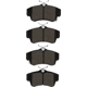 Purchase Top-Quality DYNAMIC FRICTION COMPANY - 4000-0841-00 - Front Hybrid Pads pa2