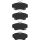 Purchase Top-Quality DYNAMIC FRICTION COMPANY - 4000-0841-00 - Front Hybrid Pads pa5