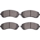 Purchase Top-Quality DYNAMIC FRICTION COMPANY - 4000-0844-00 - Front Hybrid Pads pa2