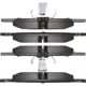 Purchase Top-Quality DYNAMIC FRICTION COMPANY - 4000-0853-10 - Front Hybrid Pads pa5