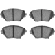 Purchase Top-Quality DYNAMIC FRICTION COMPANY - 4000-0862-00 - Front Hybrid Pads pa1