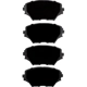 Purchase Top-Quality DYNAMIC FRICTION COMPANY - 4000-0862-00 - Front Hybrid Pads pa5