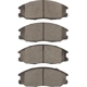 Purchase Top-Quality DYNAMIC FRICTION COMPANY - 4000-0864-00 - Front Hybrid Pads pa4