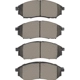 Purchase Top-Quality DYNAMIC FRICTION COMPANY - 4000-0888-00 - Front Hybrid Pads pa2