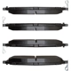 Purchase Top-Quality DYNAMIC FRICTION COMPANY - 4000-0888-00 - Front Hybrid Pads pa4