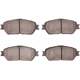 Purchase Top-Quality DYNAMIC FRICTION COMPANY - 4000-0906-00 - Front Brake Pads pa1