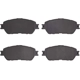 Purchase Top-Quality DYNAMIC FRICTION COMPANY - 4000-0906-00 - Front Brake Pads pa2